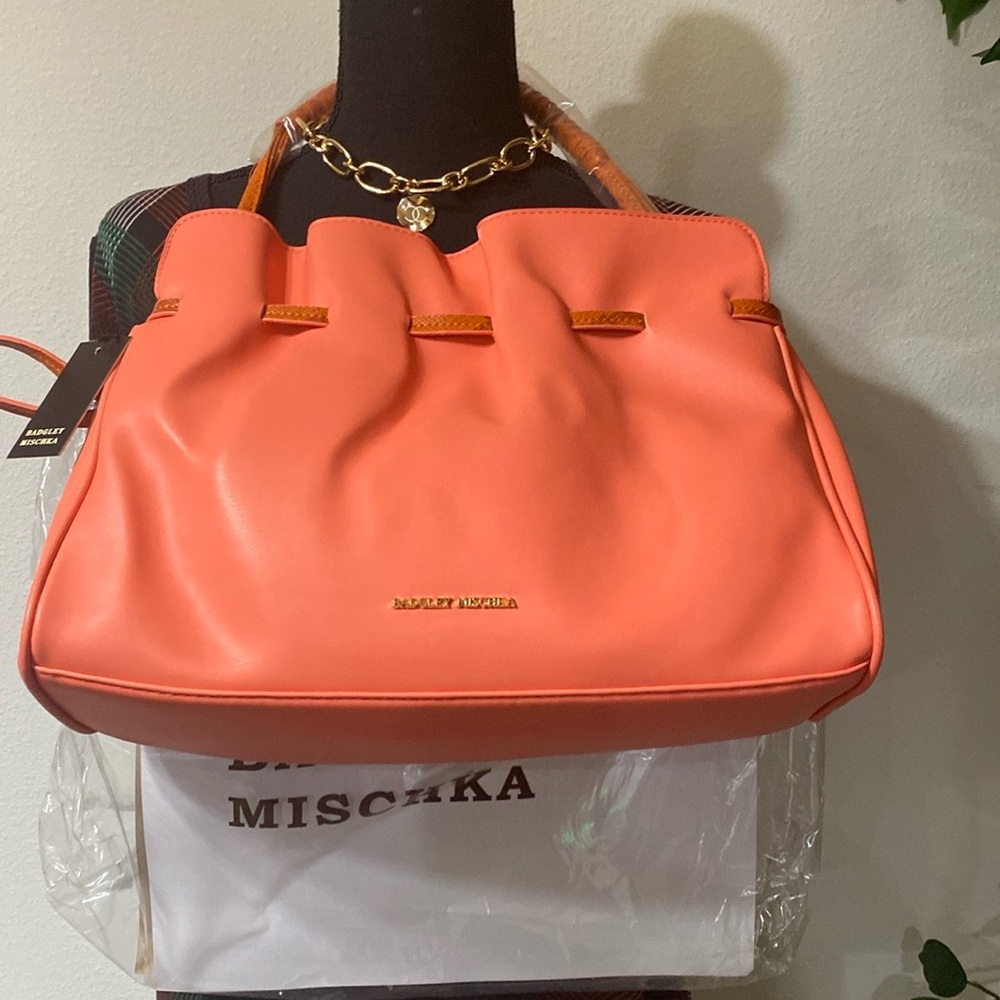Badgley Mishka snakeskin combo bag